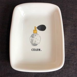 Rae Dunn “ Charm” Trinket Dish